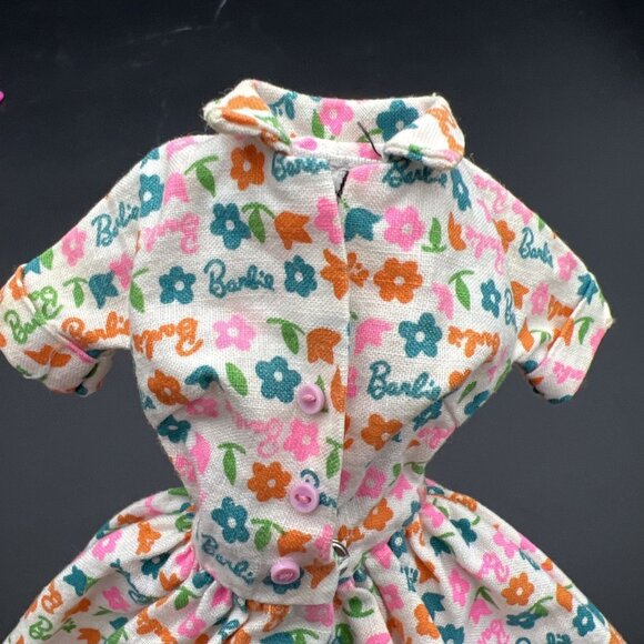 VTG 1965 Barbie Learns to Cook #1634 Dress Belt Shoe Hanger Toaster Kettle Pot - Picture 5 of 16